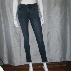 EARL JEAN | Slate blue colored Ankle length Mid-rise Skinny jean